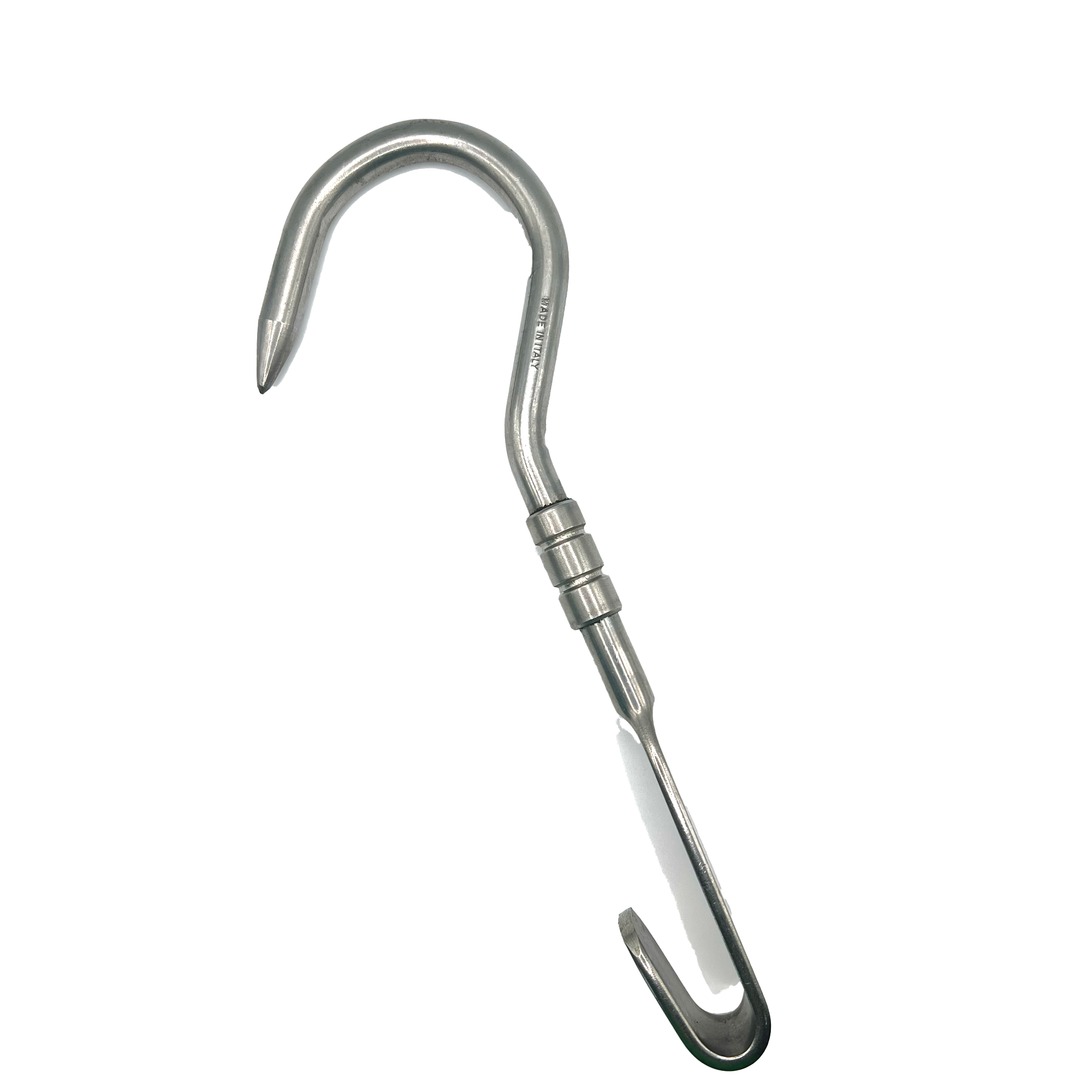 Sliding Inox Hook 28cm x 12mm — IPEC