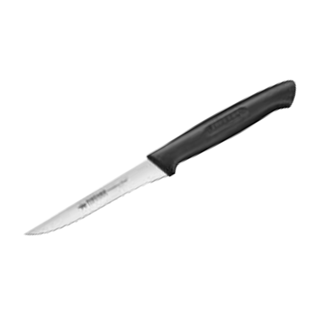 Serrated Steak Knife Green Handle 11cm Set of 6 — Fischer France