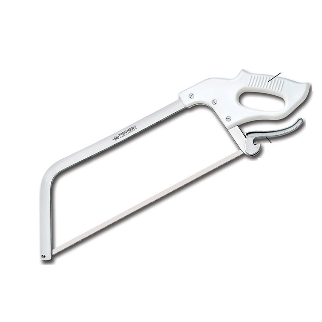 American Hand Bone Saw 50cm, Stainless Steel Frame — Fischer France
