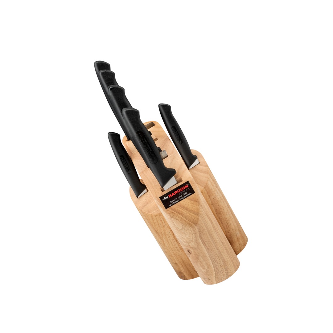 Empty 6-Knife Storage Block — Fischer France