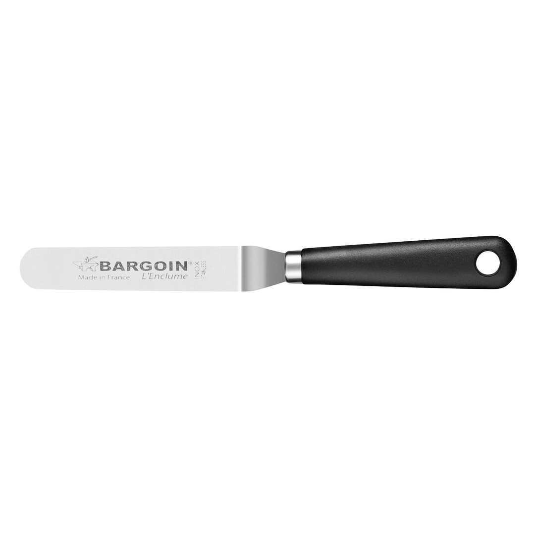 Offset Spatula with Ferrule 11cm on Card — Fischer France