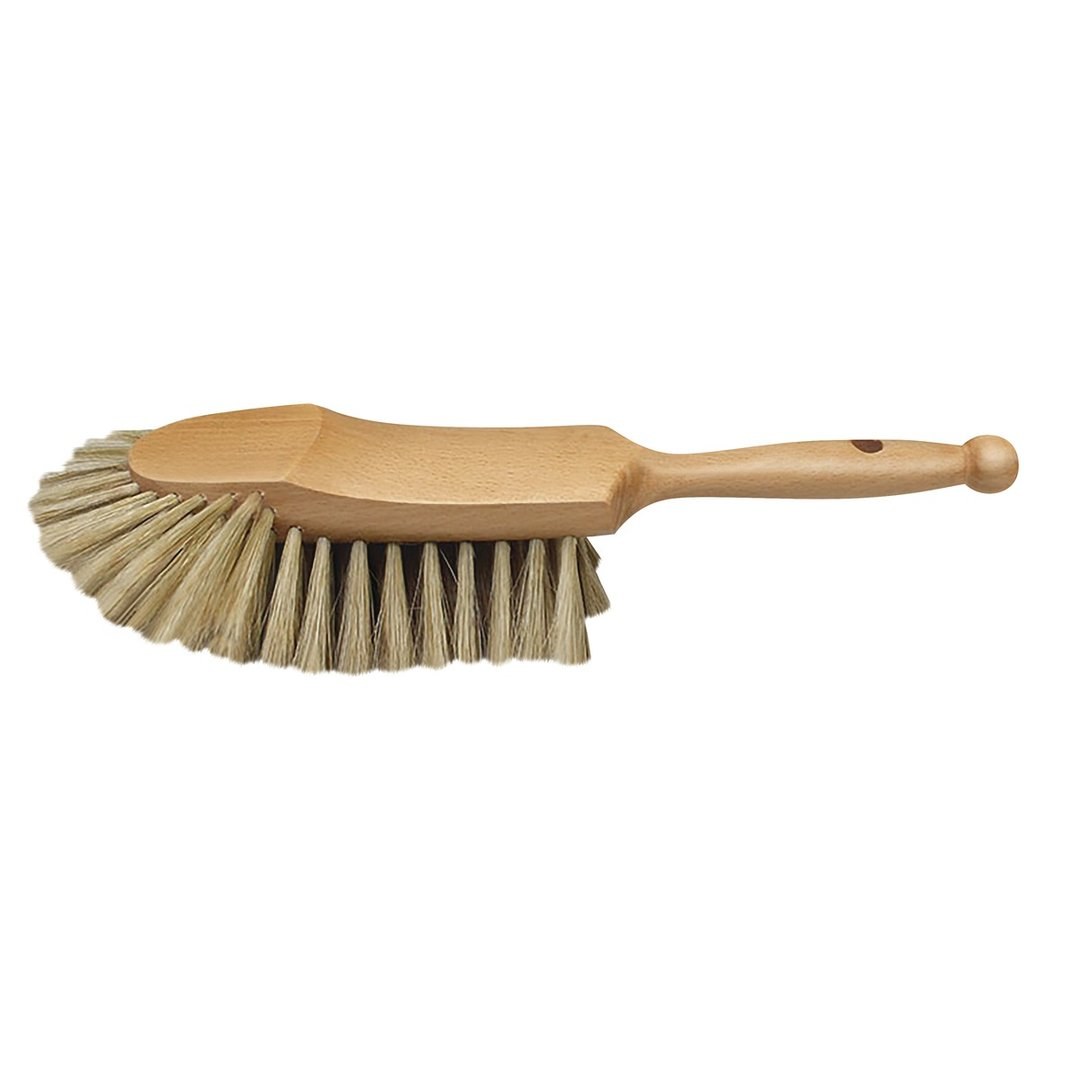 Counter Brush Half Head White Bristles — Fischer France