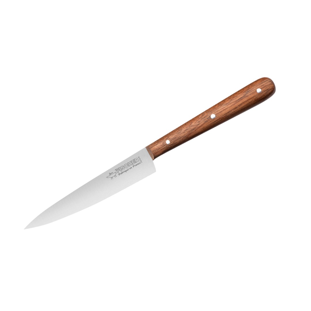 Paring Knife 10 cm Exotic Wood Handle — Fischer France