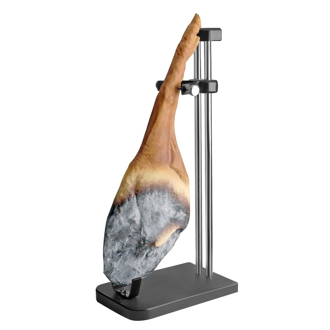 Spanish Ham Holder Black Polyethylene 320x300x25mm — Fischer France