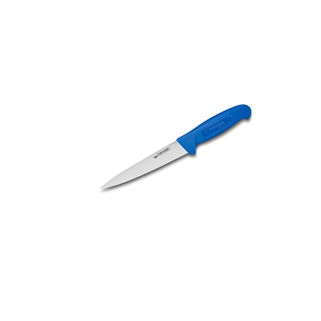 Sticking Knife 17 cm, Blue Profinox Handle — Fischer France