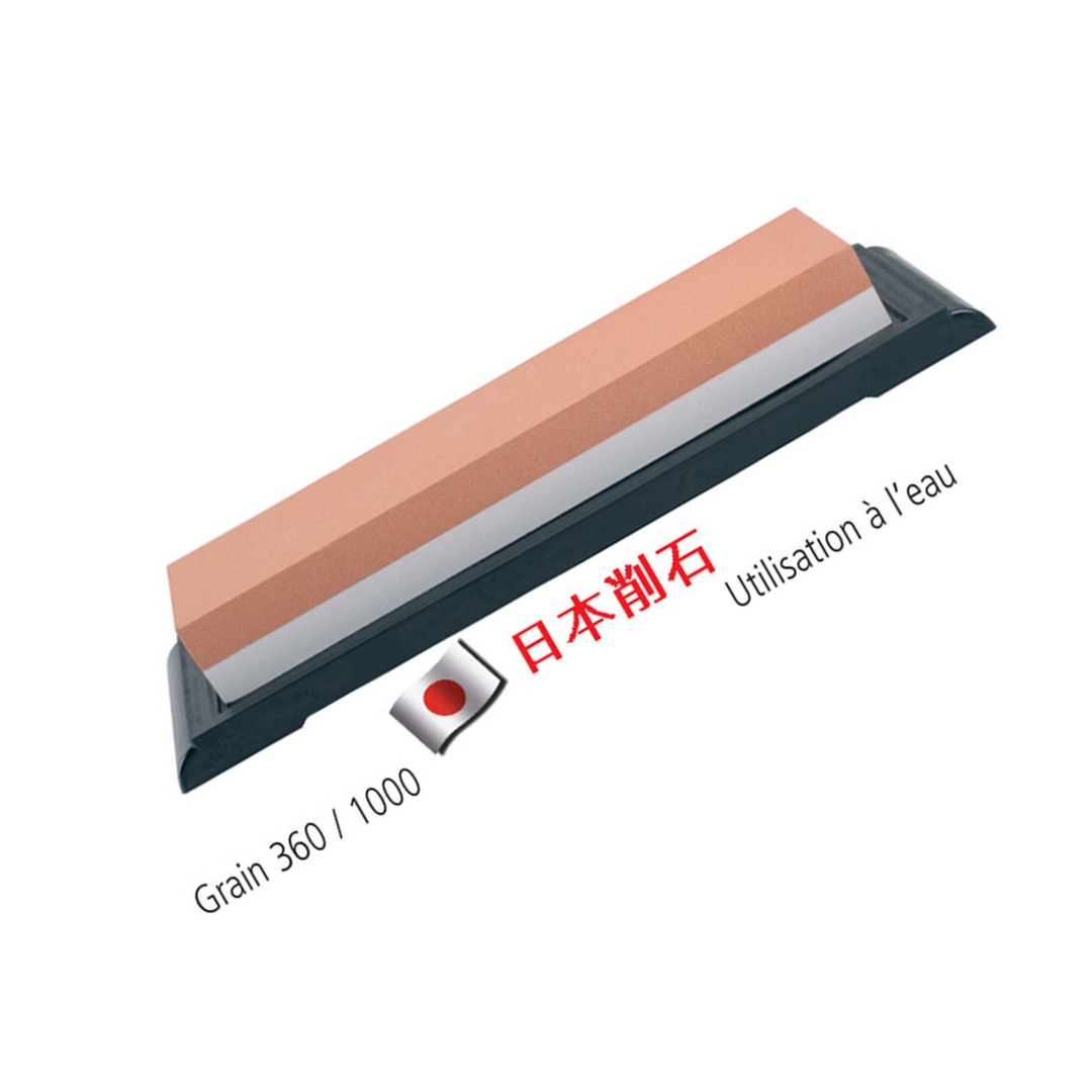 Japanese Whetstone with Base — Fischer France
