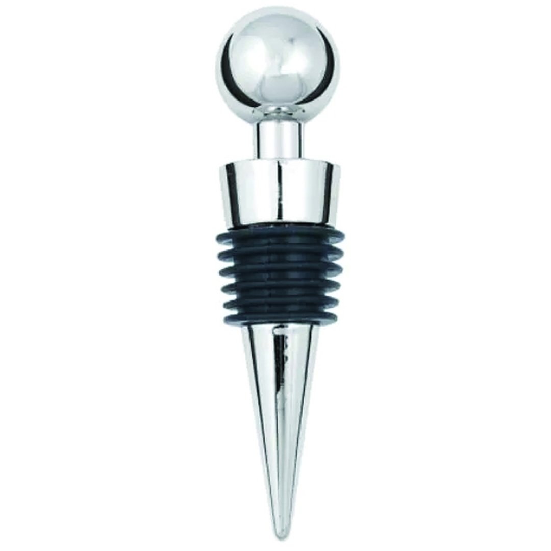 Chrome Wine Bottle Cork Stopper — TKF France