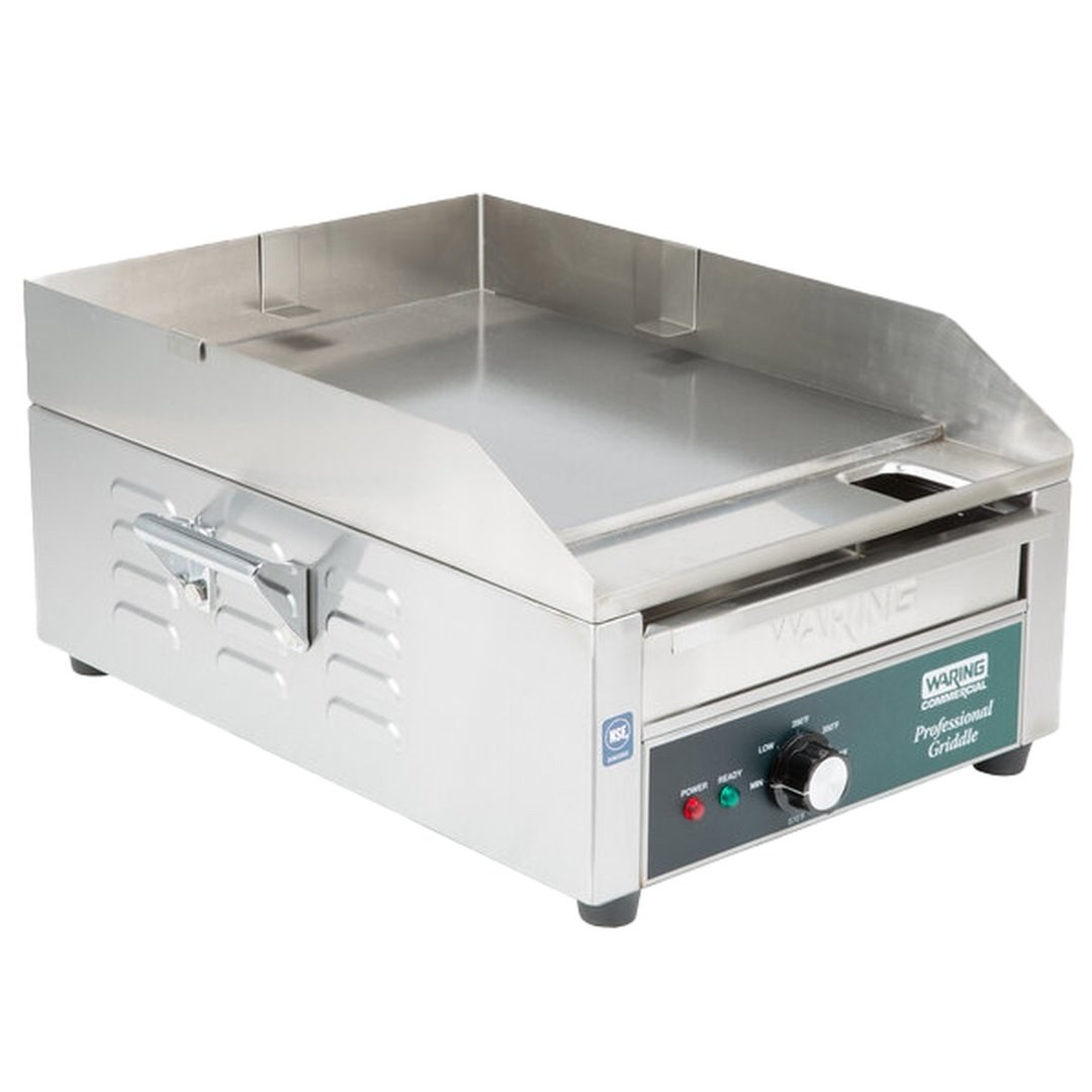 Countertop Electric Griddle 35x40cm Cooking Surface — Waring
