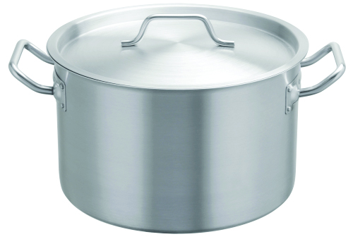 Professional stainless steel stockpot with lid